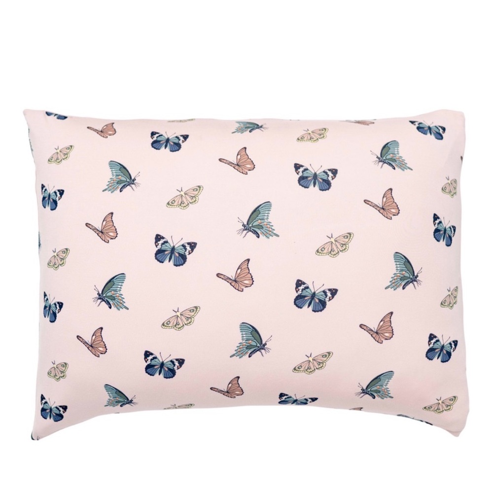 Kyte Baby Blush Butterfly Toddler Pillow Case